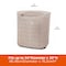 Modern Leisure Chalet Round Air Conditioner Cover, 34 in. Diameter x 3 in. H, Beige 3040 - alternate 2